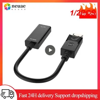 1 / 2 шт. - HDMI-совместимый кабель 4K 30 Гц DisplayPort - адаптер DisplayPort Видео Аудио для ПК HDTV Проектор Ноутбук