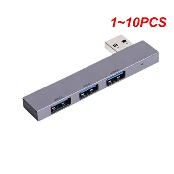 1 ~ 10 шт. Многопортовая портативная док-станция расширения Mini USB2.0 / USB3.0 для ноутбука