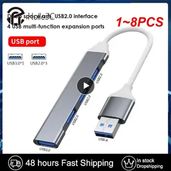 1 ~ 8 шт. USB-концентратор C 3.0 тип C 3.1 4-портовый USB-концентратор Мультиразветвитель Адаптер OTG Hub usb для аксессуаров для компьютера и ноутбука