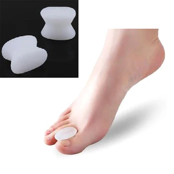1 пара Разделитель Протектор для ухода за пальцами ног Силиконовый носок Ортопедические продукты Корректор вальгусной деформации стопы Hallux Valgus для педикюра