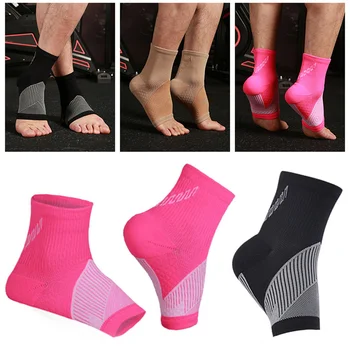 1 пара носков поддержка облегчения боли успокаивающие носки невропатия компрессионные компрессионные носки лодыжки дышащие впитывающие пот одежда