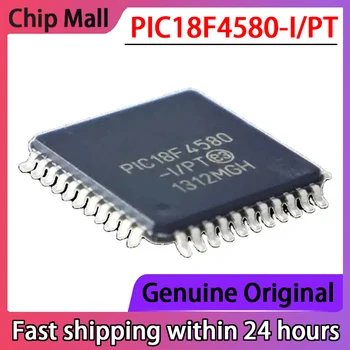 1 шт. Оригинальный чип микроконтроллера PIC18F4580-I/PT PIC18F4580 QFP44 8-битный микроконтроллер