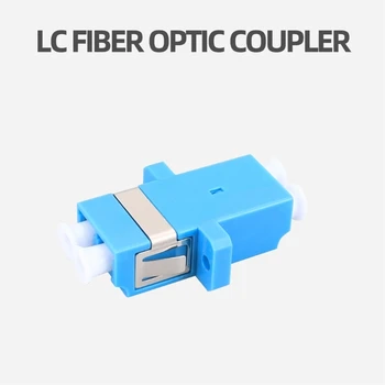 10 шт. Профессиональный дуплексный волоконно-оптический соединитель LC / UPC для компьютерной сети Инструмент Стабильность и надежность