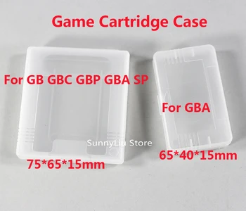 100 шт. пластиковые чехлы для картриджей для игр коробка для карт для Nintendo GameBoy Color Pocket GB GBC GBP GBA