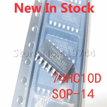 10PCS/LOT SN74HC10DR 74HC10D 74HC10 SMD SOP-14 цифровой логический чип В наличии НОВАЯ оригинальная ИС