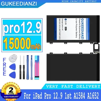 15000 мАч GUKEEDIANZI Батарея Pro12.9 для Apple iPad Pro 12.9 дюймов A1584 A1652 A1577 Pro12.9 Запасные батареи Bateria + инструменты