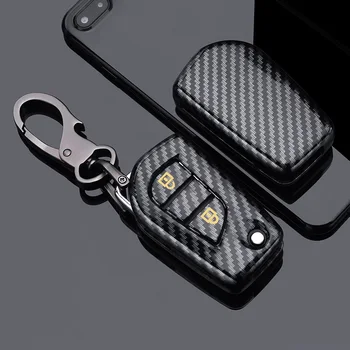 2 3 кнопки Дистанционный держатель для ключей автомобиля Чехол с полным покрытием для Toyota Hilux Revo Innova Rav4 Fortuner Защита брелока Аксессуары