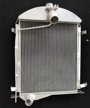 2-рядный алюминиевый радиатор для 1928 1929 Ford Model A Heavy Duty 3.3L l4 4CYL