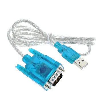  (2 шт./лот) HL-340 USB-последовательный кабель USB-232 9-контактный COM-порт Преобразователь USB в RS232