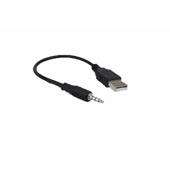 20 см USB-штекер/аудиокабель 3,5 мм Четырехугольный кабель для передачи звука для эффективной передачи звука Высококачественная конверсионная линия D1