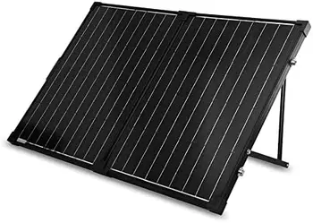 200 Вт 12 В портативная солнечная панель с водонепроницаемым контроллером зарядного устройства 20 А, складной чемодан солнечной панели мощностью 100 Вт с регулируемым