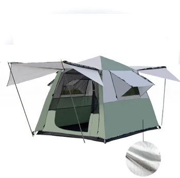 2022 Новая тенденция Кемпинг на открытом воздухе Мгновенная всплывающая палатка Easy Set Set Oxford Cloth Палатка на 2-3 человека Высококачественная водонепроницаемая палатка