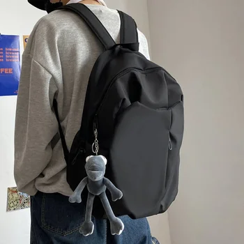 2023 Новая готическая сумка techwear Женщина Мужчина рансел Корейский компьютер для путешествий Вместимость Большая задача Школьники Бук