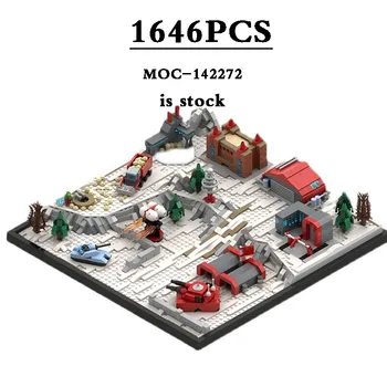 2023 Новый MOC-142272 Command & Conquer Red Cordon Серия игр, игровые сцены Строительные блоки Игрушки 1646 Рождественские подарки DIY Подарки
