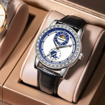 2023Новые оригинальные роскошные автоматические часы для мужчин Механические часы водонепроницаемые Элегантные наручные часы Business MAN WATCH montre homme