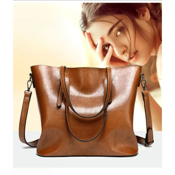 2024 Новая женская сумка Ниша Текстура Однотонная простая сумка Большая емкость Модная сумка через плечо