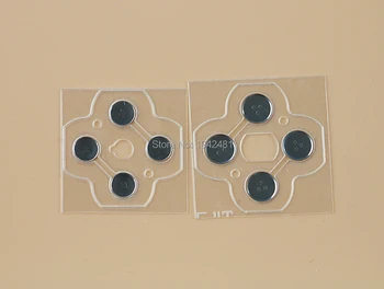 20set Замена левой правой D-колодки D-Pad Металлический купол Кнопка печатной платы Токопроводящий fIlm для контроллера 3DSXL 3DSLL 3DS XL LL