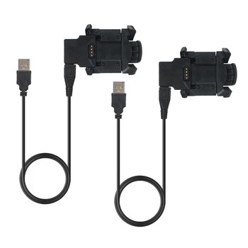 2X USB Кабель для быстрой зарядки Зарядное устройство Док-станция Синхронизация данных для Garmin Fenix 3 HR Quatix 3 Смарт