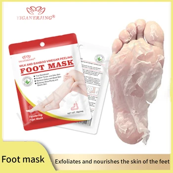 3 пары YIGANGERJING Маска для ног Peel Mask удаляет мозоли для ног Спа Отшелушивающий Masck Уход за кожей Beauty Foot Patch