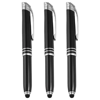 3 шт. Многофункциональные светодиодные ручки Ручки со светодиодной подсветкой Портативные ручки с подсветкой Офисные ручки