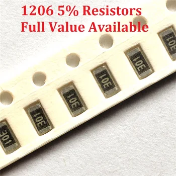 300 шт./лот SMD чип-резистор 1206 27R / 30R / 33R / 36R / 39R 5% Сопротивление 27/30/33/36/39/Ом Резисторы K Бесплатная доставка