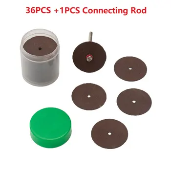 36 шт. 24 мм отрезной диск дисковой пилы шлифовальный круг + 1 шт. Шатун 2020 для домашних садовых инструментов Детали высокого качества