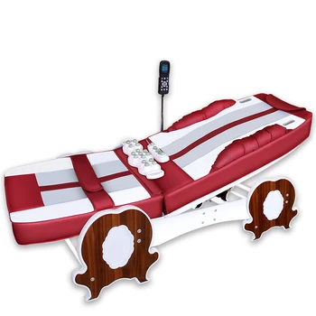 3D лифтинговая нефритовая электрическая массажная кровать с ручным ЖК-управлением