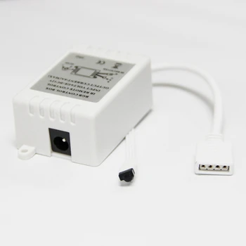 3X LED RGB Контроллер управления ИК-FB 24 клавиши Белый 12 В
