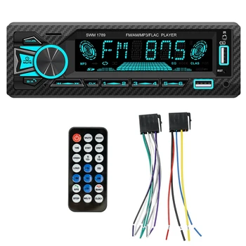 4-канальный 60 Вт Bluetooth Авто Радио Авто MP3 Плеер Черный Пластик С Интеллектуальной Голосовой Функцией Ai Для Автомобиля