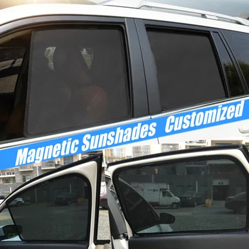 4 шт. Магнитные солнцезащитные козырьки для Geely Monjaro Xingyue L 2022 2023 2024 Дверь Авто Оконная штора Сетка Авто Аксессуары