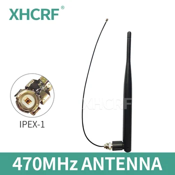 470 МГц Антенна Встроенные антенны IPEX IPX для 470 МГц с кабелем 20 см 3 дБи Черная антенна