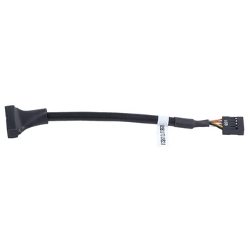 5 шт. 15 см USB 3.0 20-контактный разъем штекер на USB 2.0 9-контактный женский кабель-адаптер