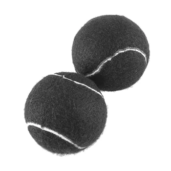 8 шт. Предварительно нарезанный теннисный мяч Walker для защиты ножек мебели и пола, сверхмощная долговечная войлочная прокладка, черный