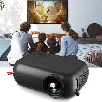 A10 Светодиодный мини-проектор Домашний кинотеатр 3D медиаплеер Детский кинотеатр Видеопроектор Подарок Совместимый USB Smart TV BOX 1080P HD Фильм