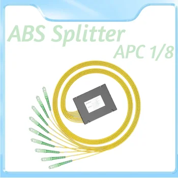 ABS Разветвитель SC / APC 1/8 Кассетный разветвитель Волоконно-оптический разветвитель Коробка разветвителя Одномодовый оптический волоконный пигтейл