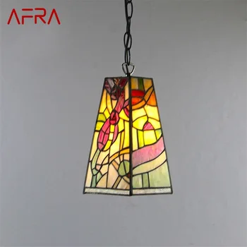 AFRA Ретро Подвесной светильник Современная светодиодная лампа Креативные светильники Декоративные для домашней столовой