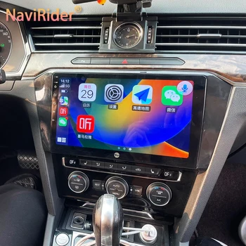 AI Voice Android 13 Автомагнитола для VW POLO Passat B8 Tiguan Mk2 Golf 7 MK7 VII Мультимедийный видеоплеер Стерео GPS CarPlay Устройство