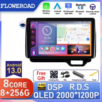 Android для Honda N-BOX II 2 JF34 2017 - 2021 RHD Автомагнитола Мультимедийный плеер GPS-навигация Головное устройство Авторадио Монитор Авто BT