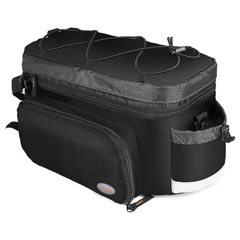 B-SOUL Велосипедная сумка Водонепроницаемая сумка для багажника на заднем сиденье Многофункциональная портативная сумка Выдвижной пакет для велосипедного багажа