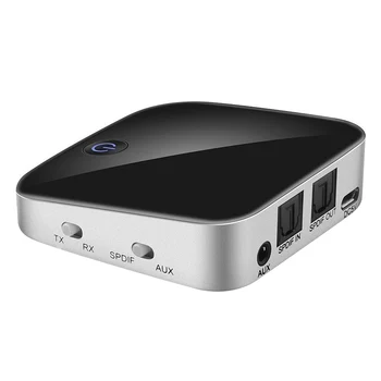 BTI-029 Bluetooth 5.0 Адаптер 2 в 1 Bluetooth Передатчик 3,5 мм AUX SPDIF Аудиоприемник для наушников
