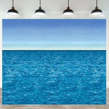  Beistle Печатный пластиковый фон для фотографии океана неба на стене для летнего пляжа луау баннер тема фотобудка фон плакат