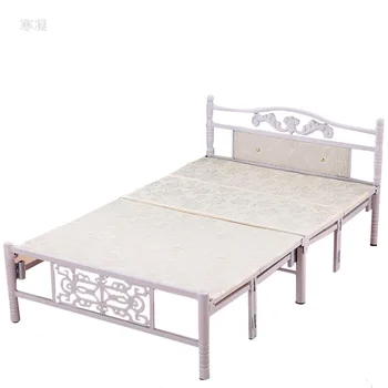 Cama plegable cama doble cama individual dormitorio familiar para adultos
