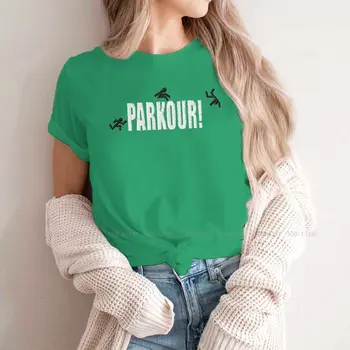 Cool 4XL TShirt Parkour Run Free Freerunning Printing Streetwear Удобная футболка Женская футболка Уникальная