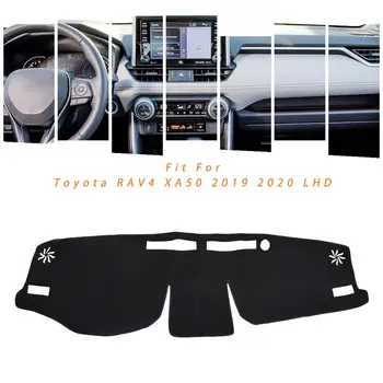 DashMat Крышка приборной панели Нескользящая солнцезащитная накладка для Toyota RAV4 XA50 2019 2020