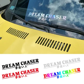 Dream CHASER Авто Наклейка на заднее лобовое стекло Светоотражающая виниловая наклейка JDM Автомобильные аксессуары