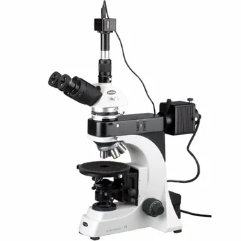 EPI Тринокулярный поляризационный микроскоп бесконечности-AmScope поставляет поляризационный микроскоп бесконечности EPI 50X-1250X + 3-мегапиксельную цифровую камеру