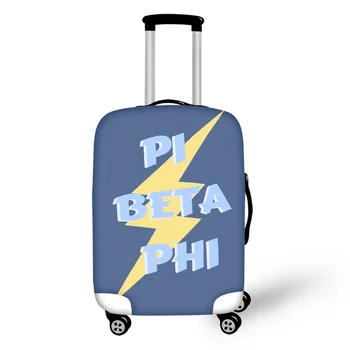 FORUDESIGNS Pi Beta Phi Чехлы для багажа Прочный модный чемодан Защитный чехол Защита аксессуаров для путешествий