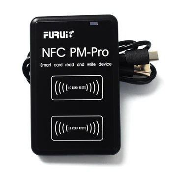 FURUI Новый PM-Pro RFID IC/ID Копировальный аппарат Дубликатор Брелок NFC Считыватель Писатель Шифрованный программатор USB UID Копировать Карточный бирка