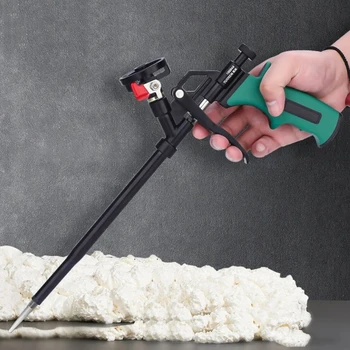 Foam Expanding SprayGun Foam GlueGun Цельнометаллический полиуретановый пенный герметик Specias Ручной инструмент для ремонта дома