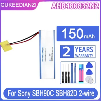 GUKEEDIANZI Сменный аккумулятор AHB480832N2 150 мАч для 2-проводных цифровых батарей Sony SBH90C SBH82D